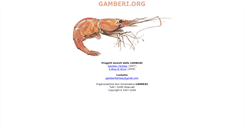 Desktop Screenshot of gamberi.org